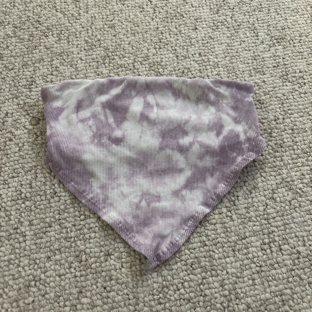 Purple Tie-Dye Kids Bandana